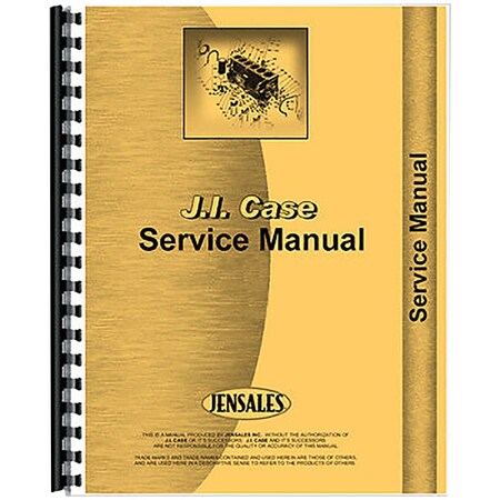 Service Manual Fits Case Tractor DI